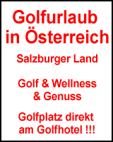 Golf spielen im Salzburger Land, Österreich