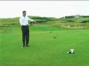 Golfball Abschlag 